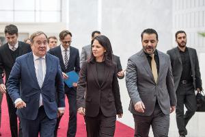 Armin Laschet gilt als einer von mehreren Kandidaten für das Amt des Bundesaußenministers in der nächsten Bundesregierung. (Archivbild) 