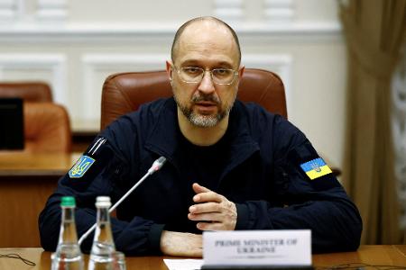 Der ukrainische Ministerpräsident Denys Schmyhal bestätigte den Erhalt von weiteren Unterstützungsmilliarden der EU. (Archivbild)