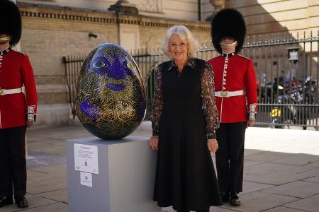 Königin Camilla: Große Ostereiersuche in London Königin Camilla: Große Ostereiersuche in London