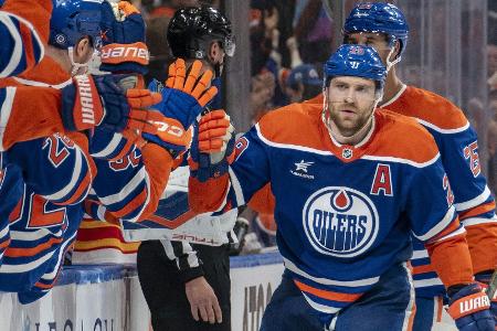 NHL: Draisaitl trifft, Peterka gewinnt Duell mit Stützle NHL: Draisaitl trifft, Peterka gewinnt Duell mit Stützle
