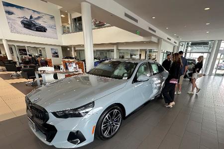 BMW konnte in den ersten drei Jahresmonaten in den USA ebenfalls Fahrt aufnehmen. (Archivbild) BMW konnte in den ersten drei Jahresmonaten in den USA ebenfalls Fahrt aufnehmen. (Archivbild)
