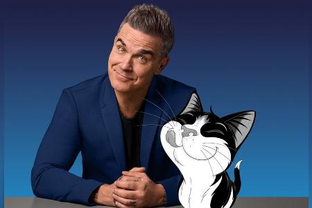 Mit eigenem Song: Robbie Williams wirbt erneut für Katzenfutter