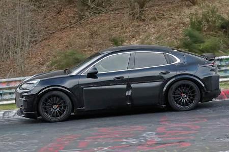 Erlkönig Porsche Cayenne Coupé EV