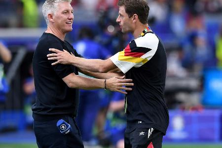 Schweinsteiger über Müller: Schweinsteiger über Müller: