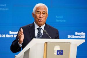 Fordert in Reaktion auf die Politik von Trump Tempo bei Freihandelsverhandlungen mit anderen Partnern: EU-Ratspräsident António Costa. (Archivbild)