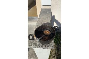 Zimmerbrand - Dichter Rauch dringt aus Fenster