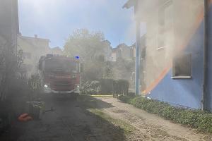 Küchenbrand mit massiver Rauchentwicklung in Bochum Hiltrop