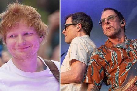 Ed Sheeran und Weezer treten beim Coachella 2025 auf Ed Sheeran und Weezer treten beim Coachella 2025 auf