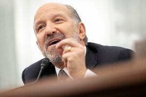 US-Handelsminister Howard Lutnick betont, dass bei den neuen US-Zöllen keine schnelle Kehrtwende zu erwarten sei. (Archivbild)
