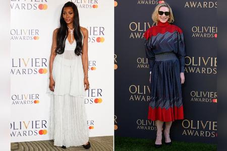 Stylischer Auftritt von Naomi Campbell und Cate Blanchett Stylischer Auftritt von Naomi Campbell und Cate Blanchett