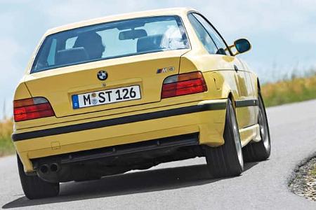 BMW M3 (E36), Heckansicht