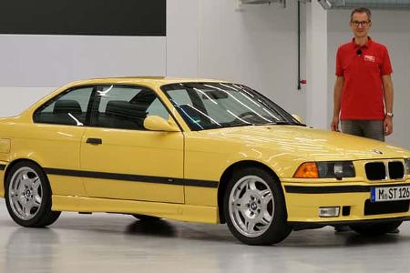 Fazitbild BMW M3 E36 3.0 Dakargelb mit Redakteur