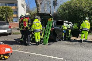 Verkehrsunfall in Ippendorf - Eine Person wurde verletzt