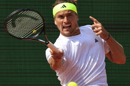 Nächster Dämpfer: Zverev verliert Auftaktmatch in Monte Carlo Nächster Dämpfer: Zverev verliert Auftaktmatch in Monte Carlo
