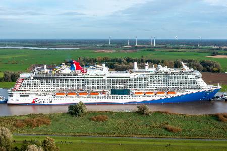 Für die Reederei Carnival Cruise Lines baut die Meyer Werft ein Schwesterschiff zur Für die Reederei Carnival Cruise Lines baut die Meyer Werft ein Schwesterschiff zur