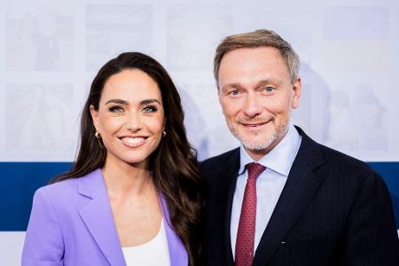 Franca Lehfeldt und Christian Lindner sind Eltern geworden. (Archivbild) Franca Lehfeldt und Christian Lindner sind Eltern geworden. (Archivbild)