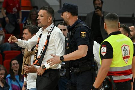 EuroLeague: Polizei wirft Klubpräsidenten aus der Halle