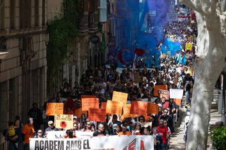 Erst am 5. April - kurz vor Saisonstart - gab es einen neuen Protest. (Archivfoto)