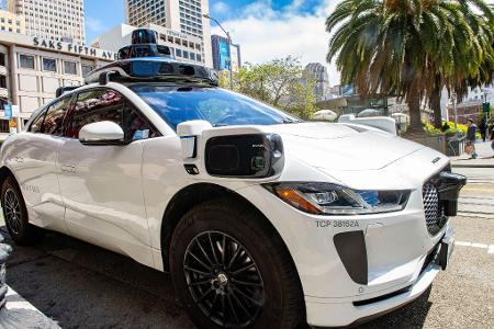 Schon ziemlich gut, aber noch nicht perfekt: Robotaxis von Waymo.