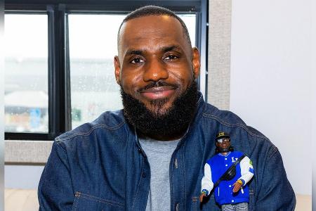 Basketball-Ikone LeBron James wird zum ersten 