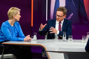 Linnemann verspricht bei Illner "Politikwechsel" - und sieht sich "zum Erfolg verdammt"