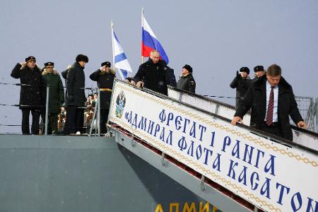 Die Aufrüstung der russischen Flotte lässt sich Kremlchef Putin im nächsten Jahrzehnt rund 87 Milliarden Euro kosten. (Archivbild)
