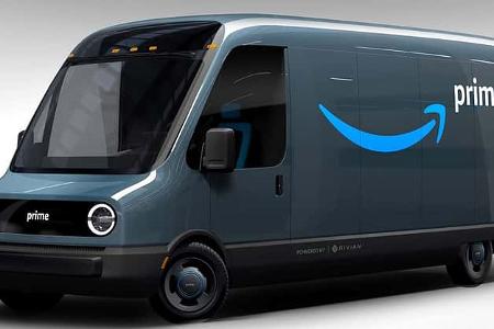 09/2019, Rivian Elektro-Transporter Amazon