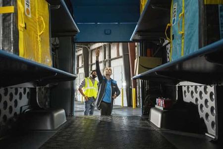 09/2019, Rivian Elektro-Transporter Amazon
