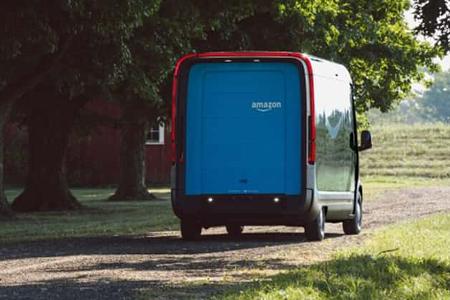 09/2019, Rivian Elektro-Transporter Amazon
