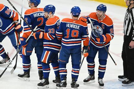 Ohne Draisaitl: Oilers machen Play-off-Einzug perfekt Ohne Draisaitl: Oilers machen Play-off-Einzug perfekt