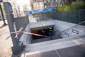 Die tödliche Messerattacke ereignete sich im Berliner U-Bahnhof Sophie-Charlotte-Platz. 