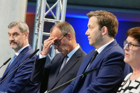 Der voraussichtlich nächste Kanzler Friedrich Merz braucht ein paar Tage Ruhe. (Archivbild)