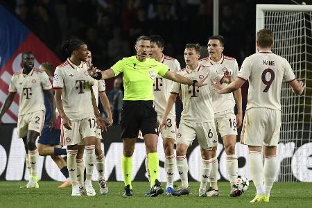 Bayern gegen Inter: Slowene Vincic leitet Rückspiel Bayern gegen Inter: Slowene Vincic leitet Rückspiel