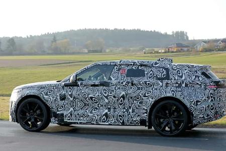 Erlkönig Range Rover Velar EV
