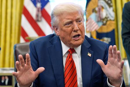US-Präsident Donald Trump ist sich sicher: Seiner Ansicht nach entstammt das Coronavirus einem chinesischen Labor. US-Präsident Donald Trump ist sich sicher: Seiner Ansicht nach entstammt das Coronavirus einem chinesischen Labor.