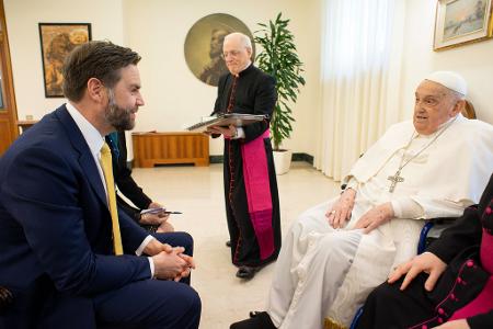 US-Vizepräsident Vance traf sich am Ostersonntag mit Papst Franziskus US-Vizepräsident Vance traf sich am Ostersonntag mit Papst Franziskus