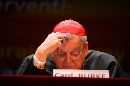 Die Chancen von Kurienkardinal Raymond Burke werden als gering eingeschätzt. (Archivbild)
