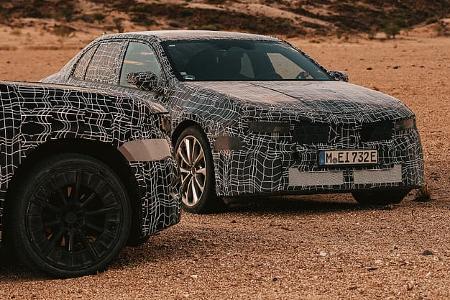 BMW i3 Elektro-3er Neue Klasse Erlkönig Prototyp offiziell
