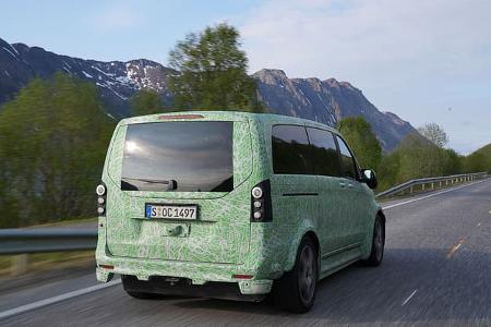 Erlkönig Mercedes V-Klasse mit EQ-Technologie EQV