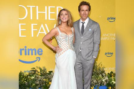 Blake Lively im mintfarbenen Traumkleid bei Premiere in New York Blake Lively im mintfarbenen Traumkleid bei Premiere in New York