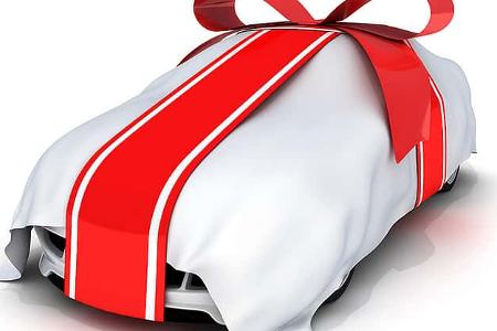 Geschenk Auto Weihnachten
