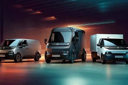 Renault Elektro-Nutzfahrzeuge Transporter Estafette Goelette Trafic Renault Elektro-Nutzfahrzeuge Transporter Estafette Goelette Trafic