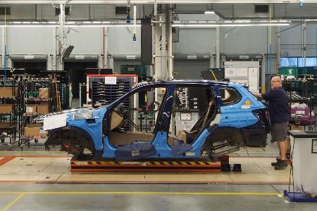 Die Zollerleichterung soll auch für ausländische Autobauer in den USA gelten, etwa für BMW mit seiner Fabrik im Bundesstaat South Carolina. (Archivbild) Die Zollerleichterung soll auch für ausländische Autobauer in den USA gelten, etwa für BMW mit seiner Fabrik im Bundesstaat South Carolina. (Archivbild)
