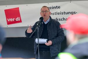 "Die Belastung wird unerträglich", sagt Verdi-Chef Werneke. (Archivbild) 