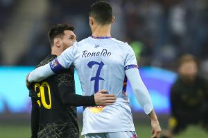Keine Titel im Karriereherbst: Messi und Ronaldo gehen leer aus
