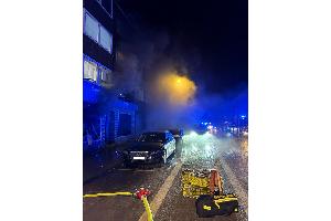Zimmerbrand in einem Wohn- und Geschäftshaus in Schalke