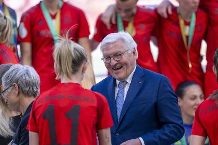 EM 2029: Steinmeier hofft auf Signalwirkung des Pokalfinals EM 2029: Steinmeier hofft auf Signalwirkung des Pokalfinals