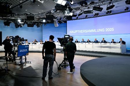 Keine Besucher bei der virtuellen BASF-Hauptversammlung.