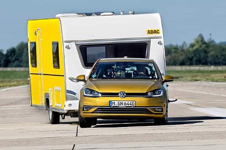 ADAC-Test Antischlingersysteme Stabilitätsprogramme Anhänger Wohnwagen ADAC-Test Antischlingersysteme Stabilitätsprogramme Anhänger Wohnwagen