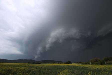Ein Unwetter zog über mehrere Bundesländer - und sorgte für viele Schäden.